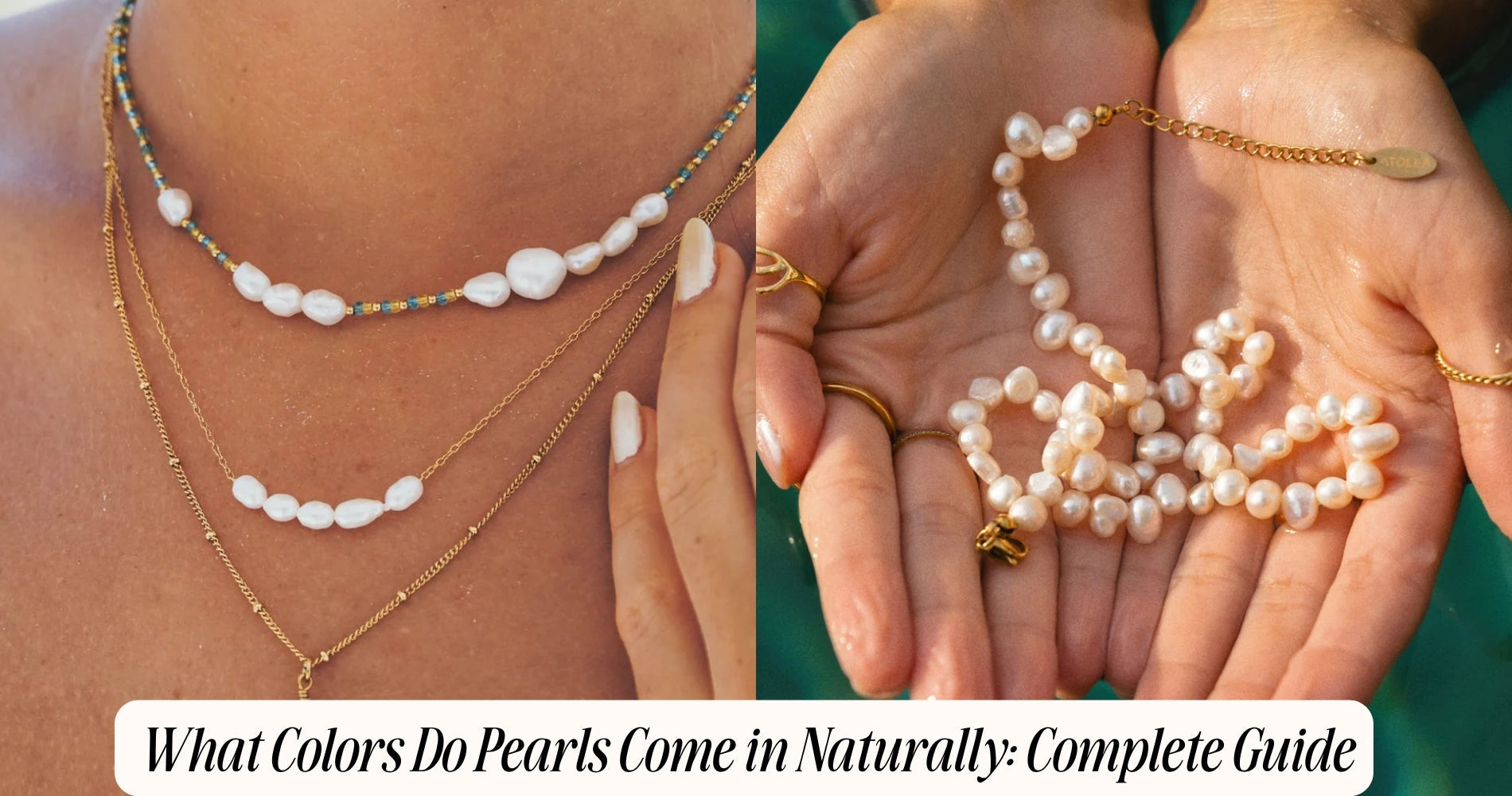 what colors do pearls come in naturally