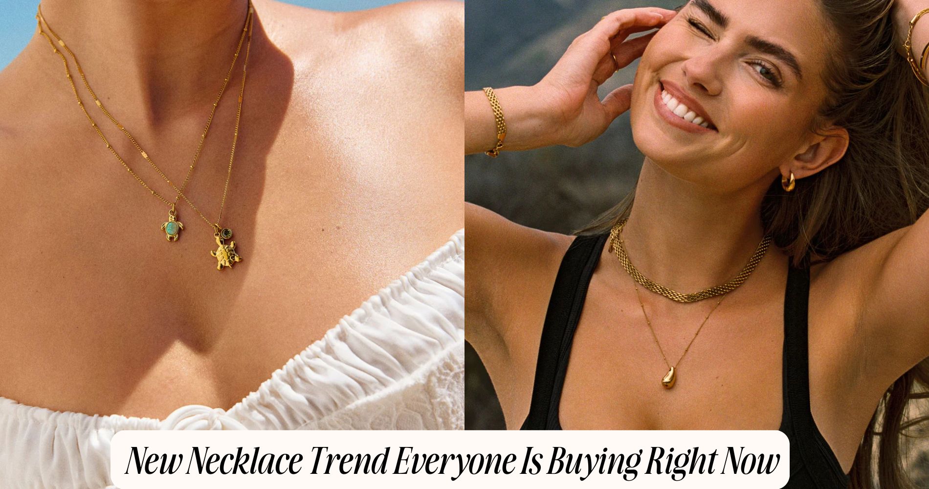 new necklace trend