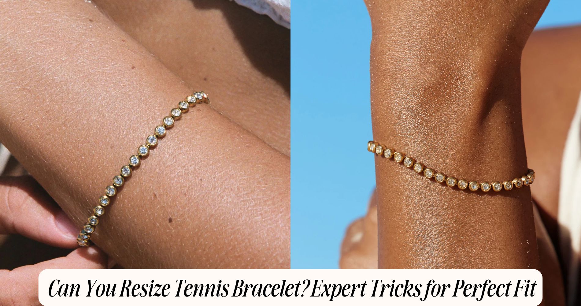 can you resize tennis bracelet