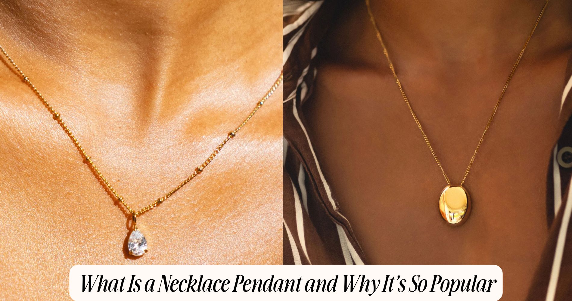 what is a necklace pendant