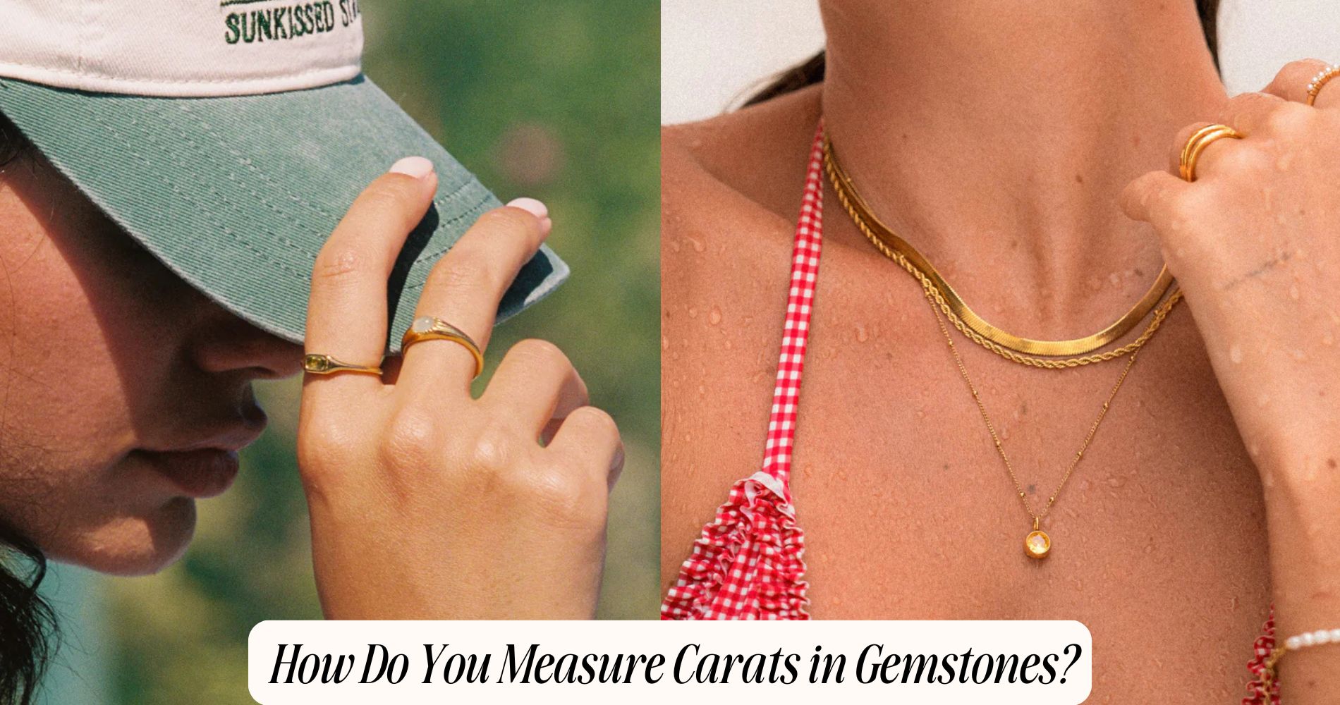 how do you measure carats in gemstones