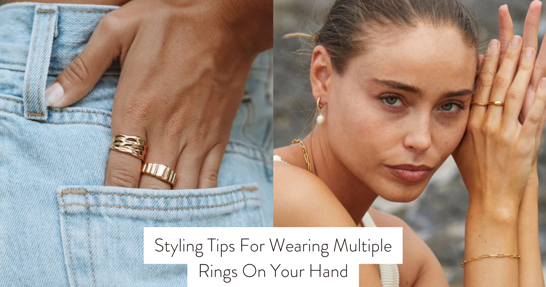 multiple rings on hand