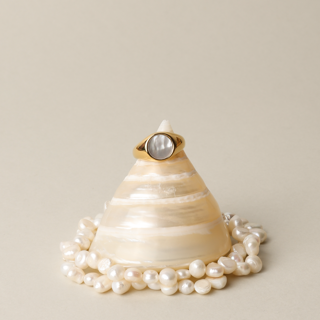Mother Of Pearl Ring