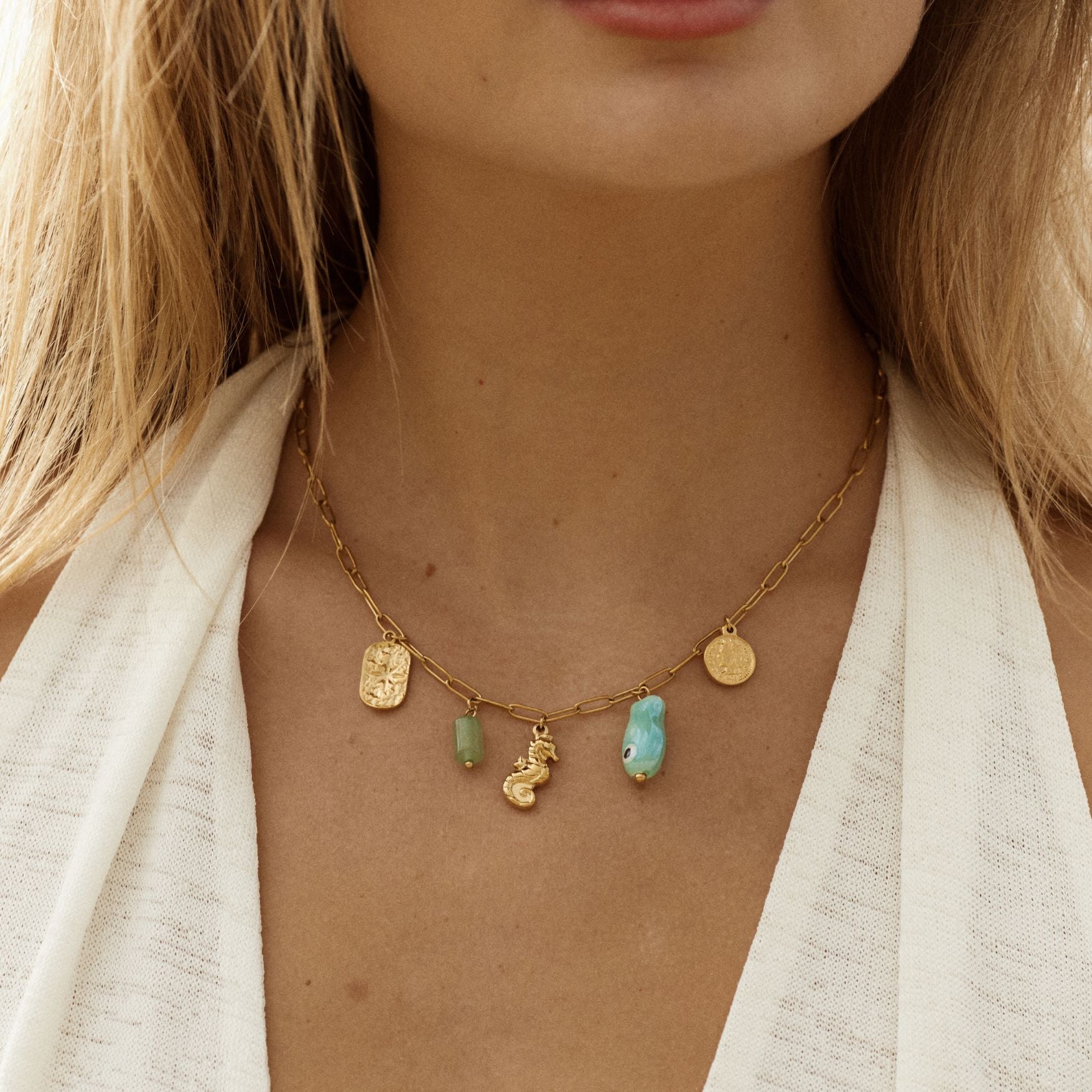 Charms Ocean Choker