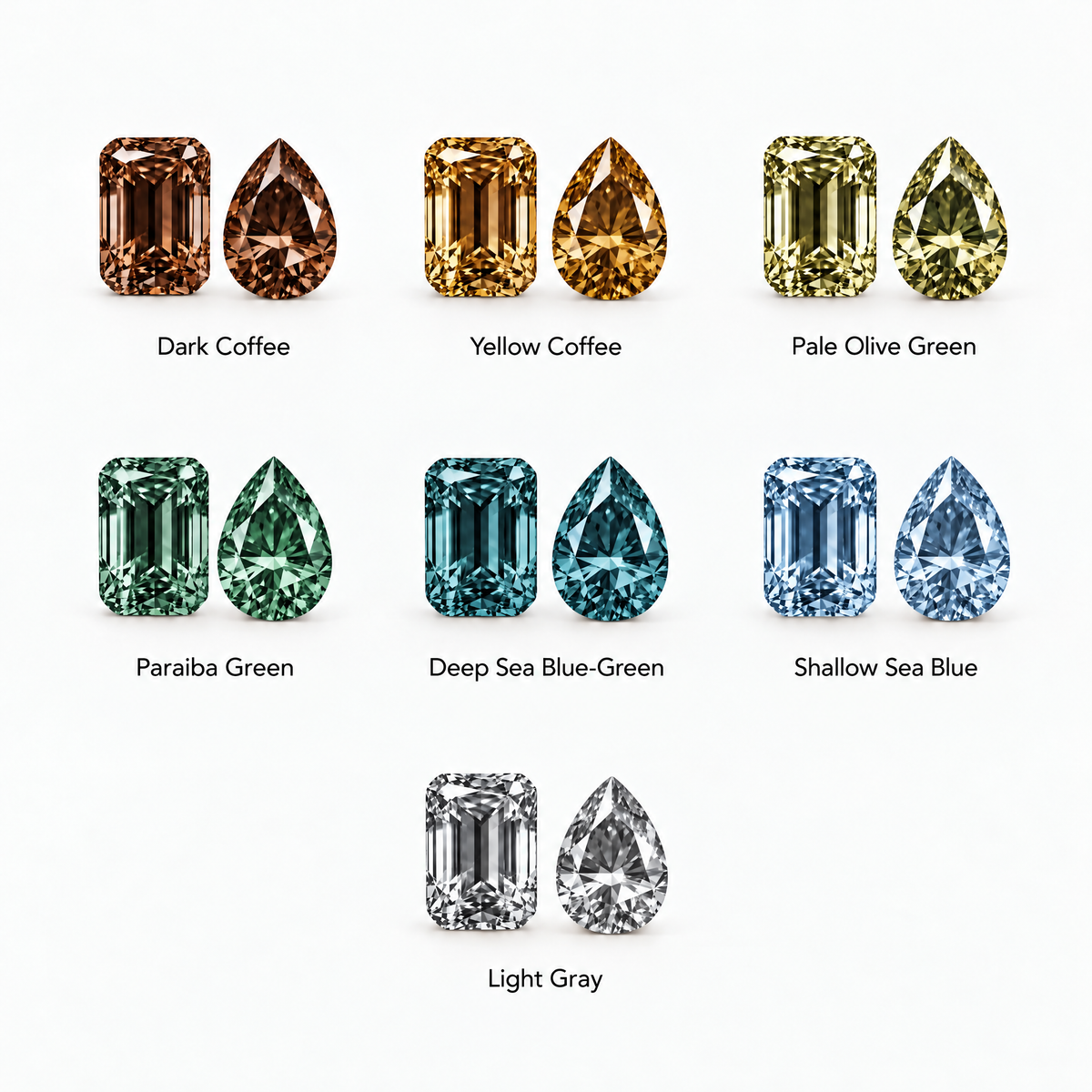 Custom jewelry Color Iris