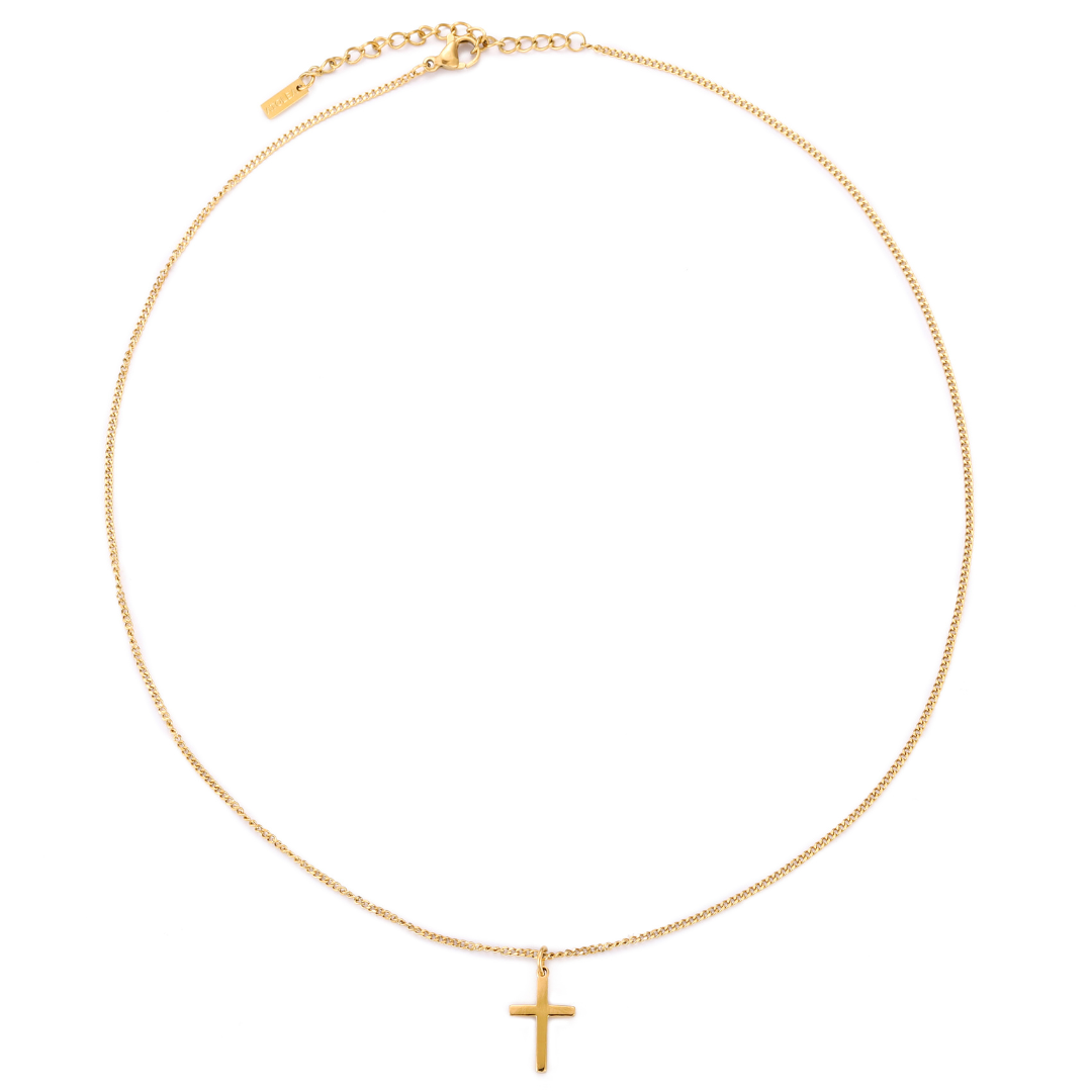 Gold Cross Pendant