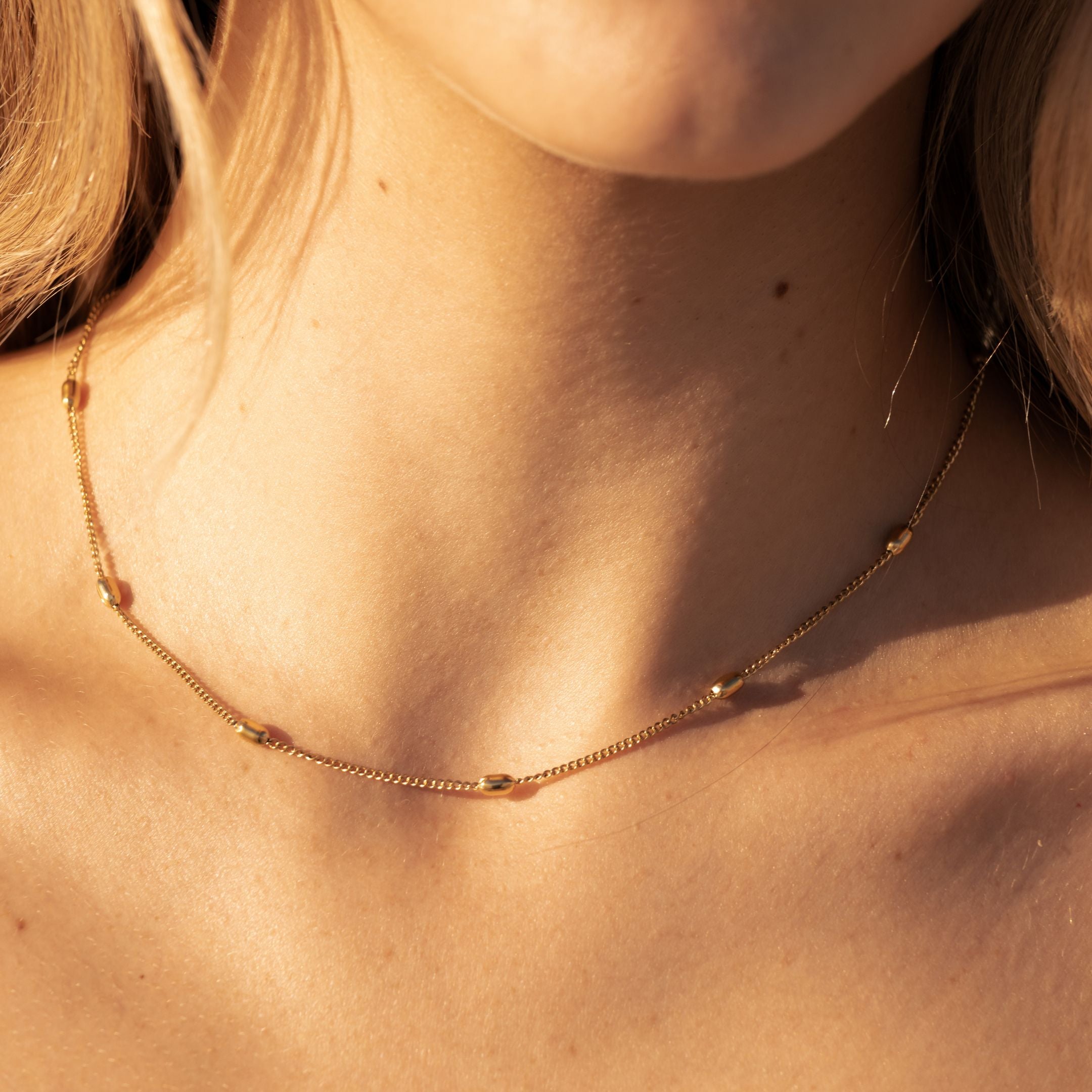 Gold Dainty Choker