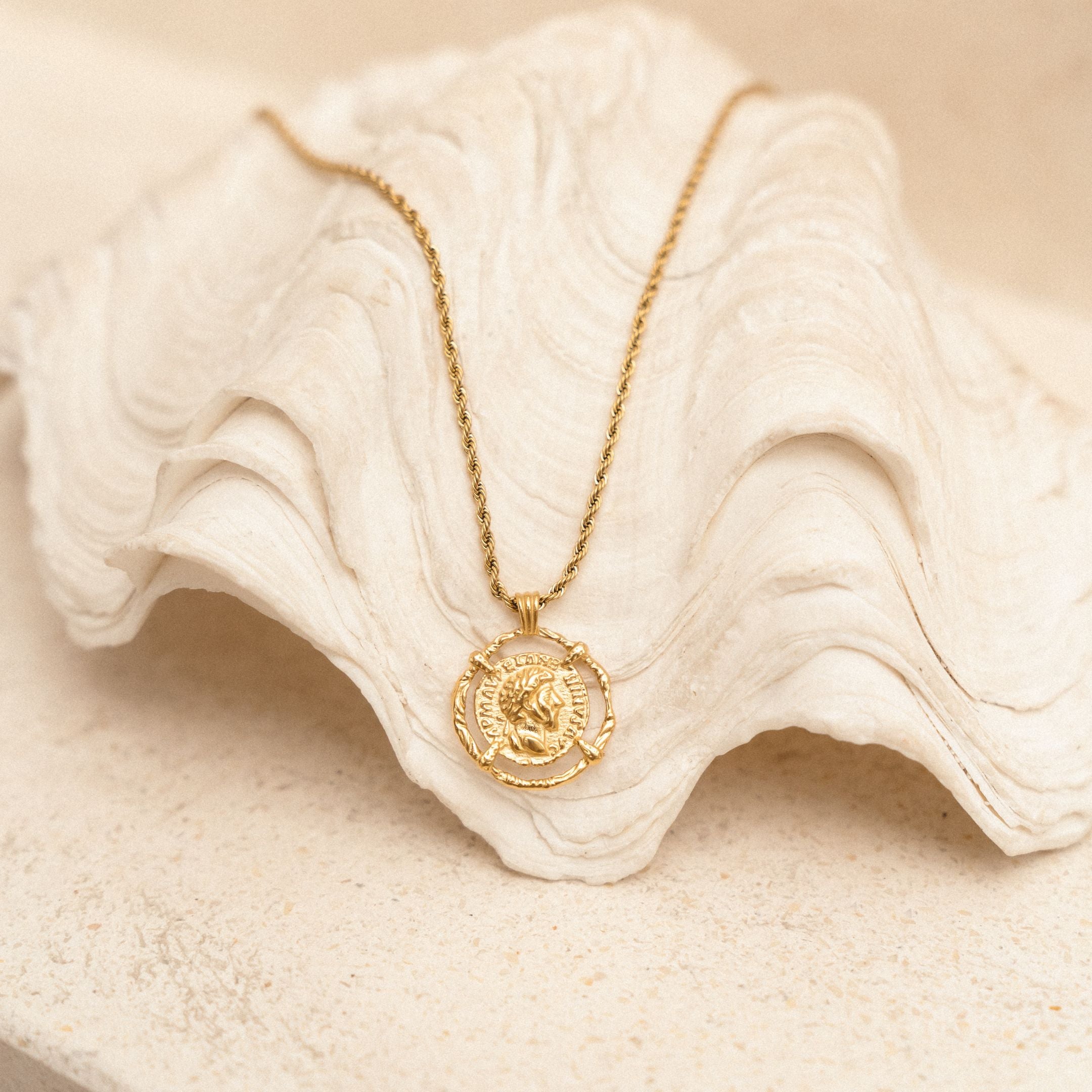 Greek Pendant Necklace