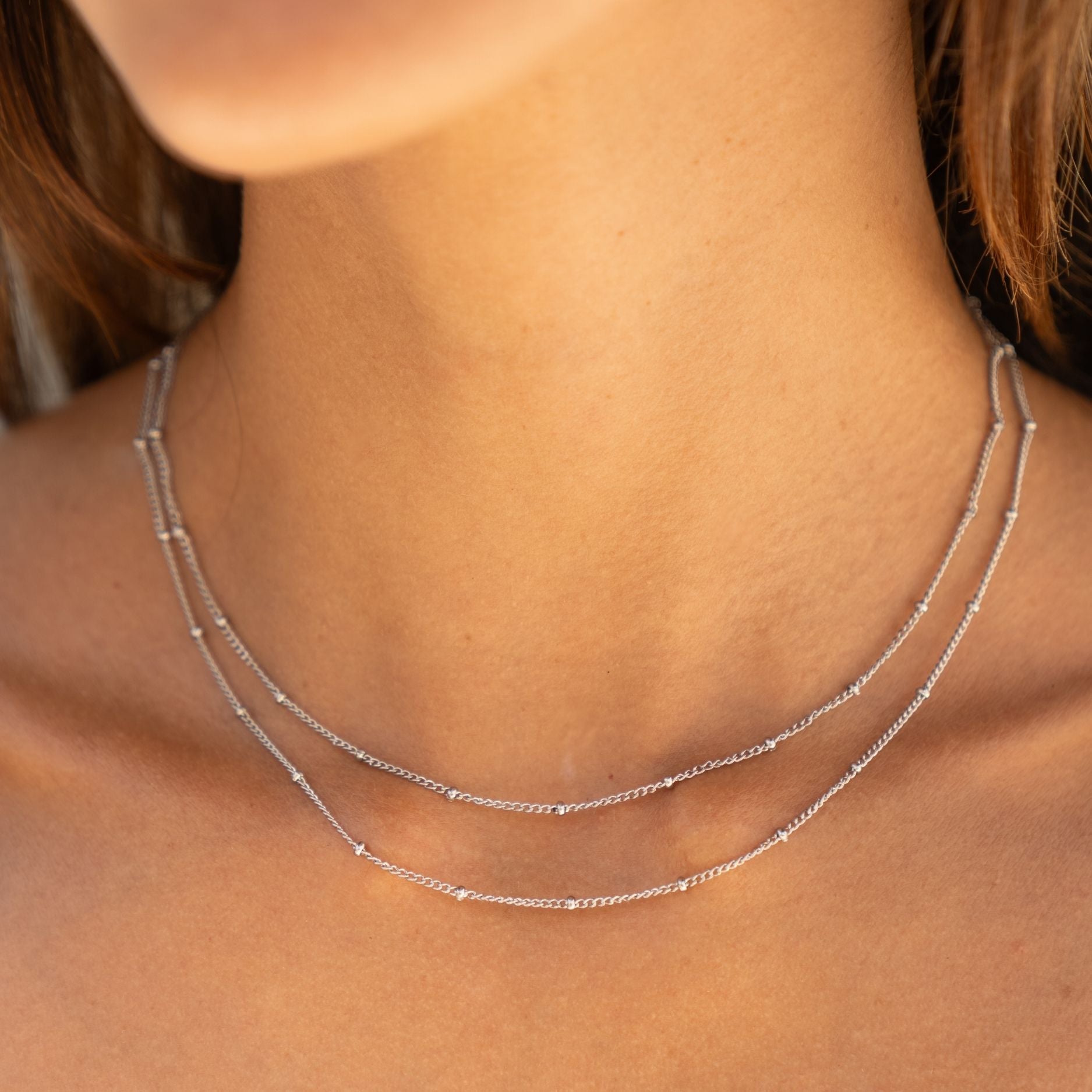 Plain Layered Necklace