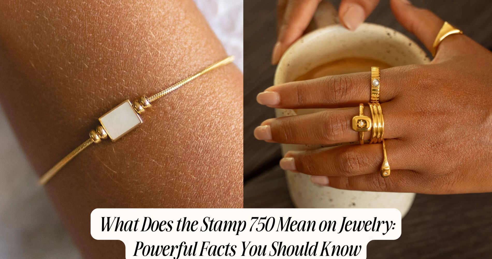 what does the stamp 750 mean on jewelry