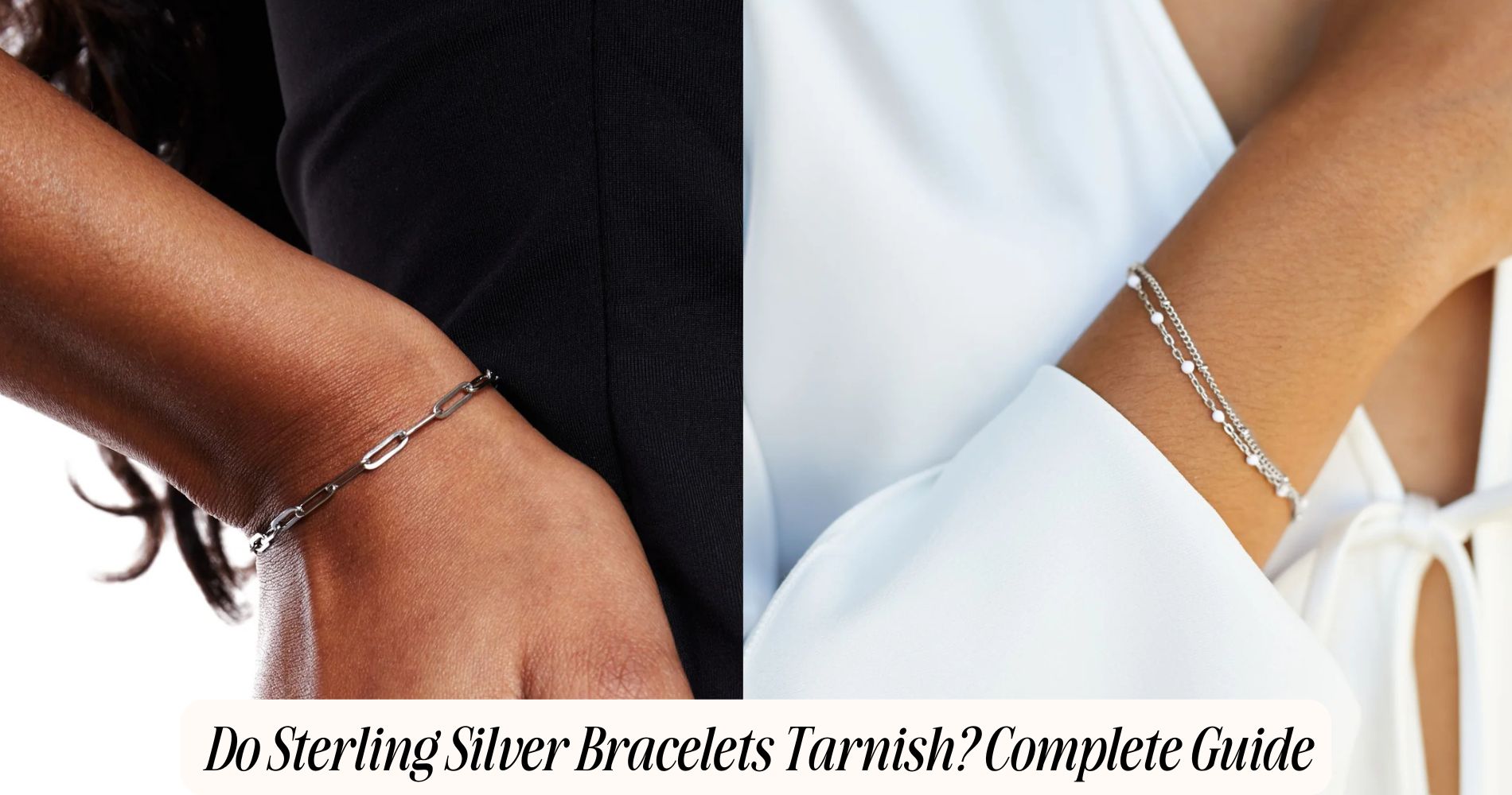 do sterling silver bracelets tarnish​