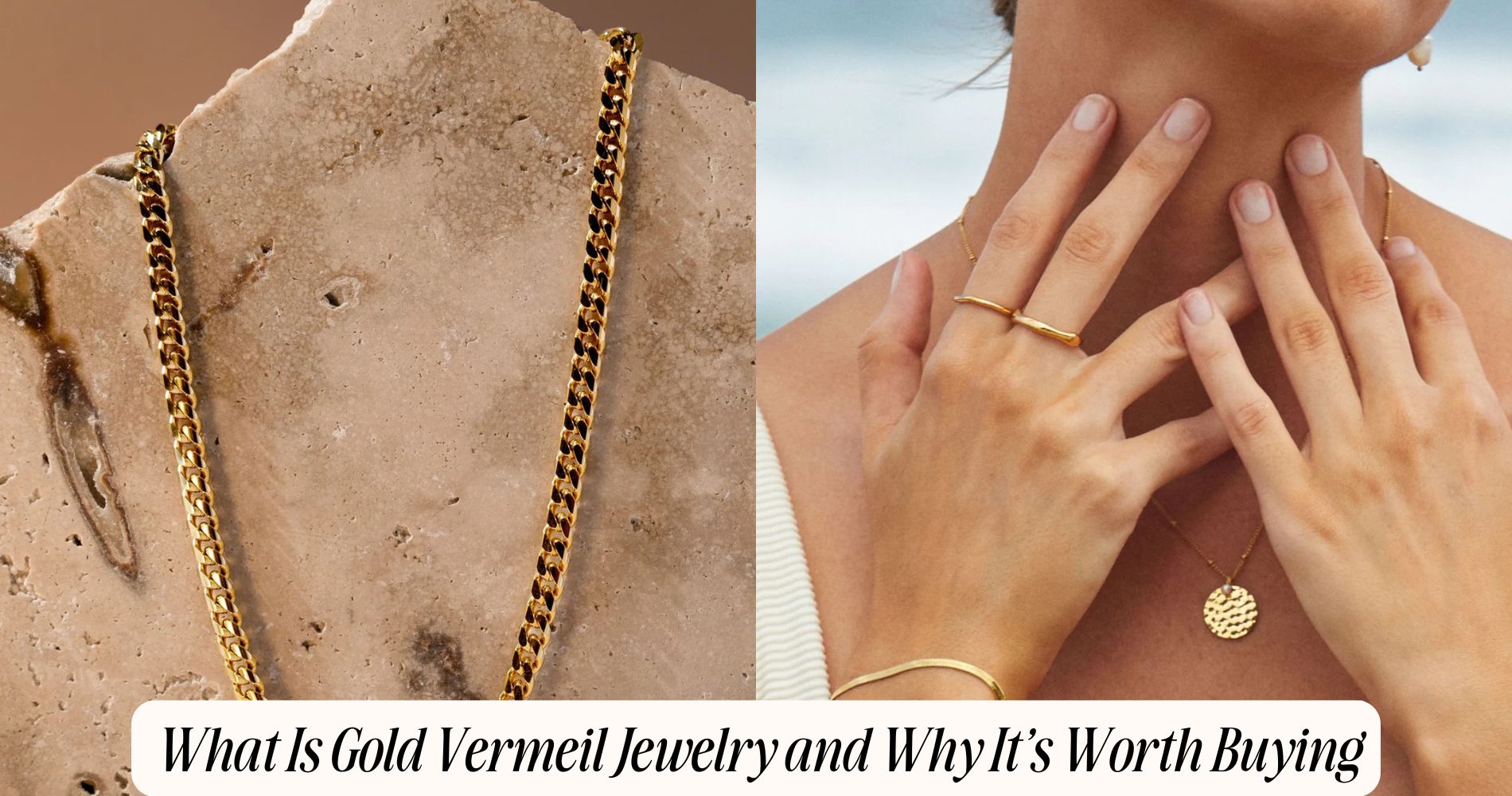 what is gold vermeil jewelry