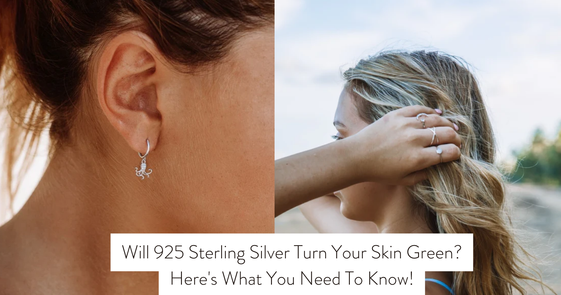 will 925 sterling silver turn skin green