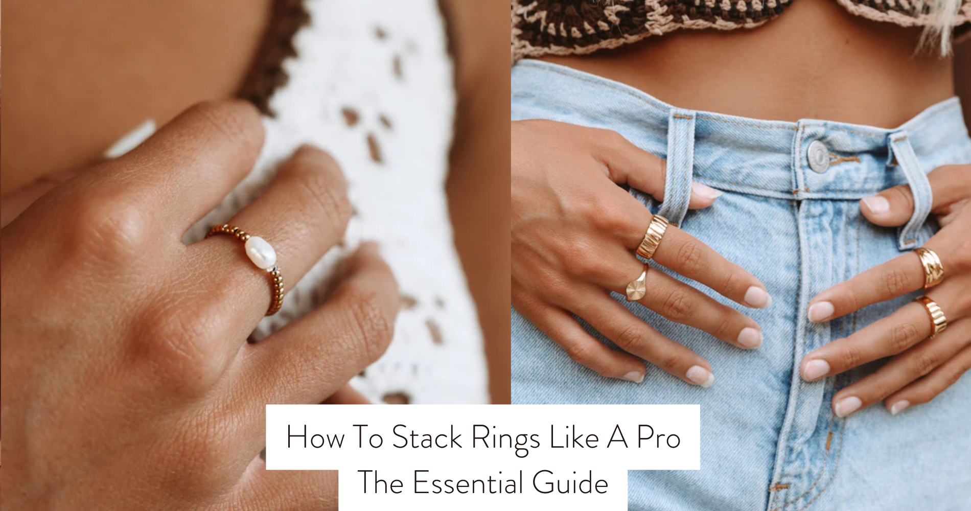 How to Stack Rings