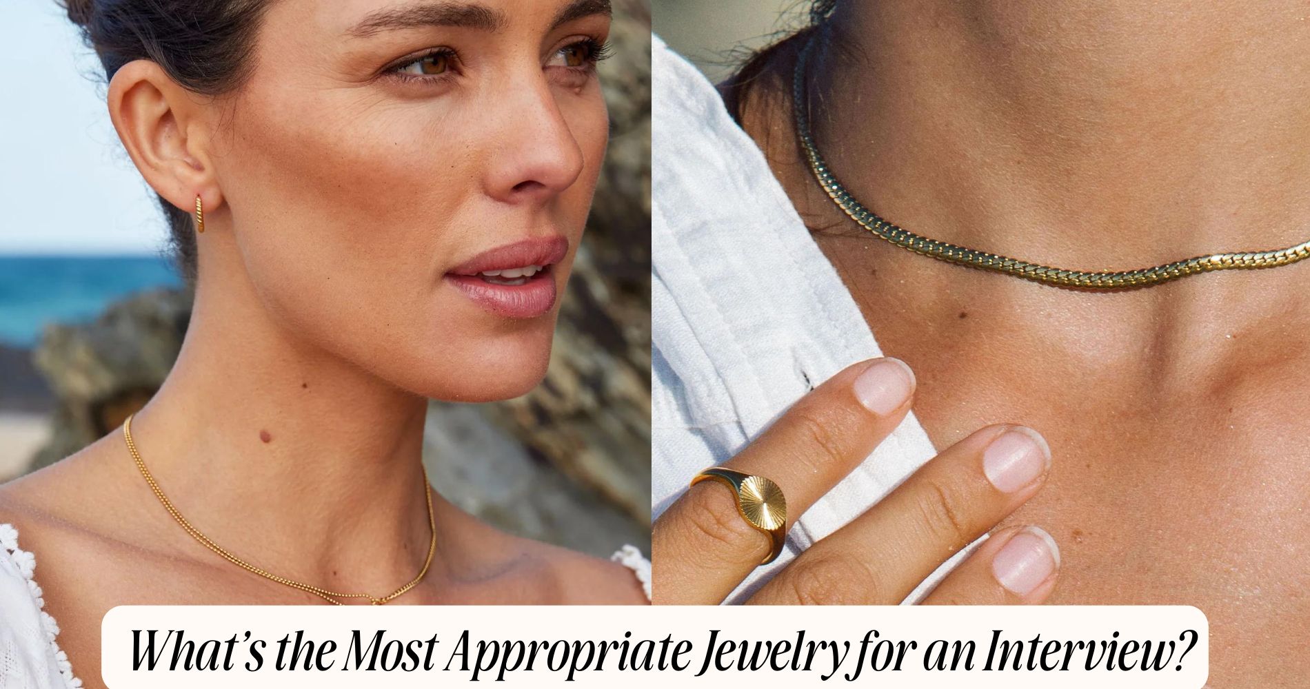 appropriate jewelry for interview