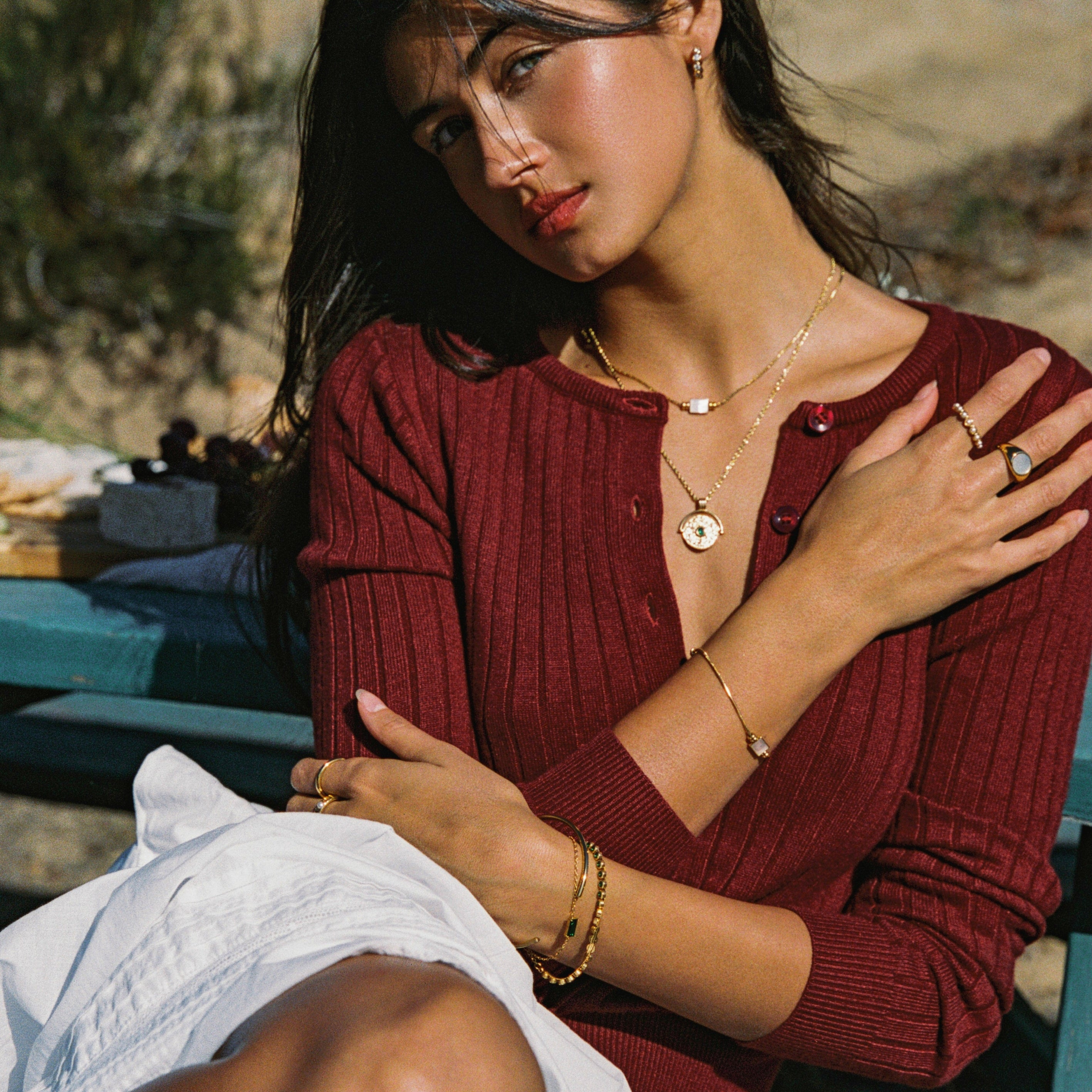 Dainty Green Pendant