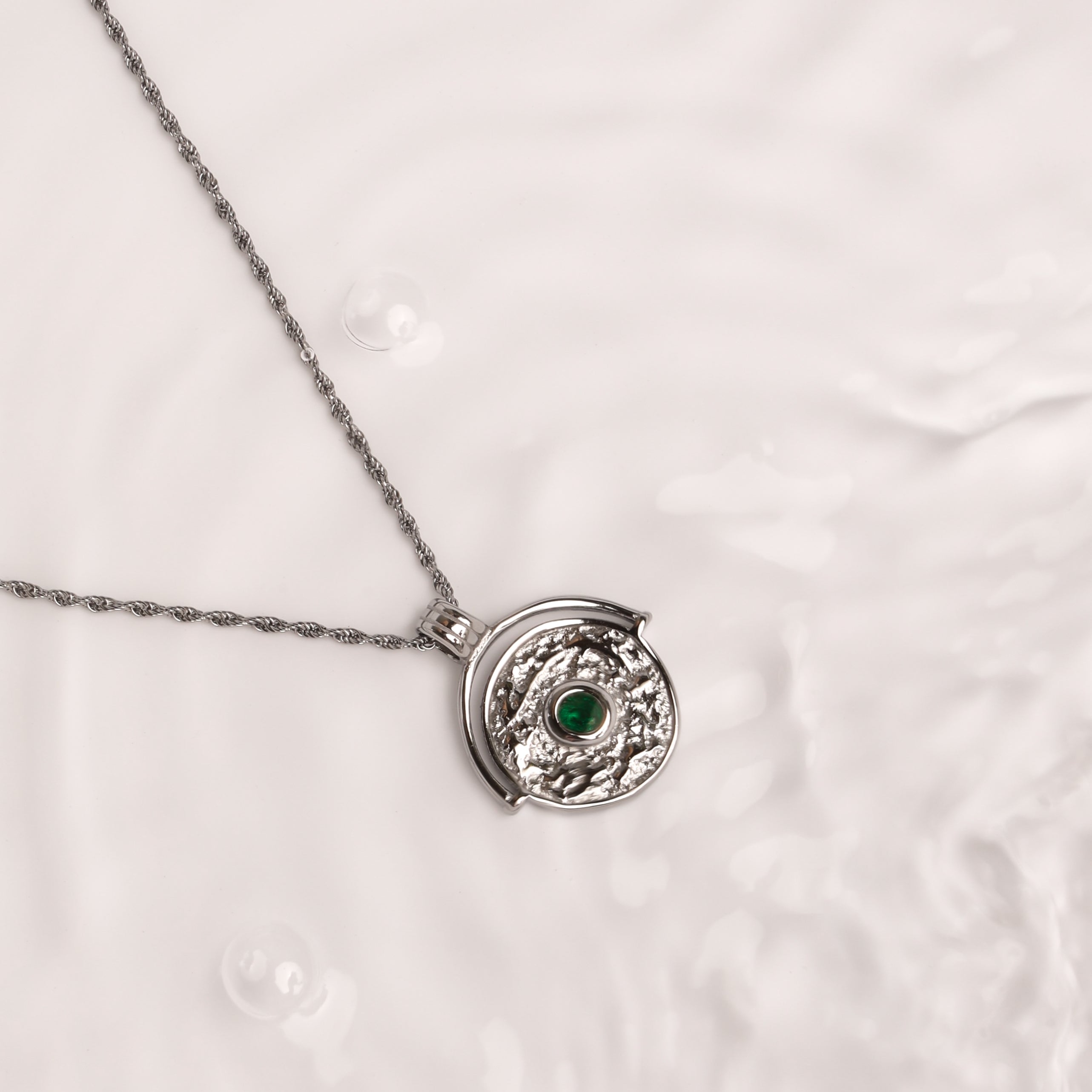 Gaia Necklace Silver