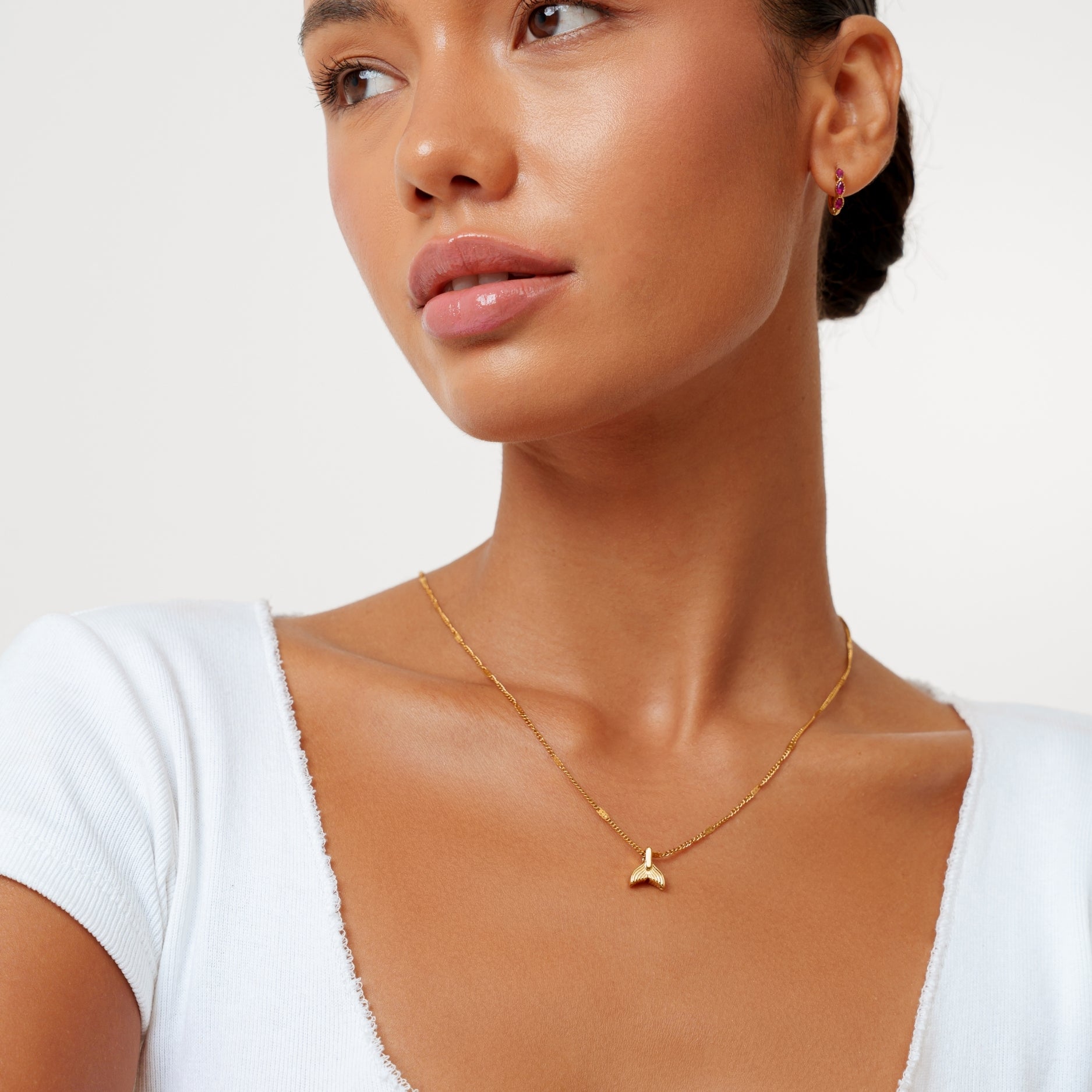 Golden Mermaid Necklace