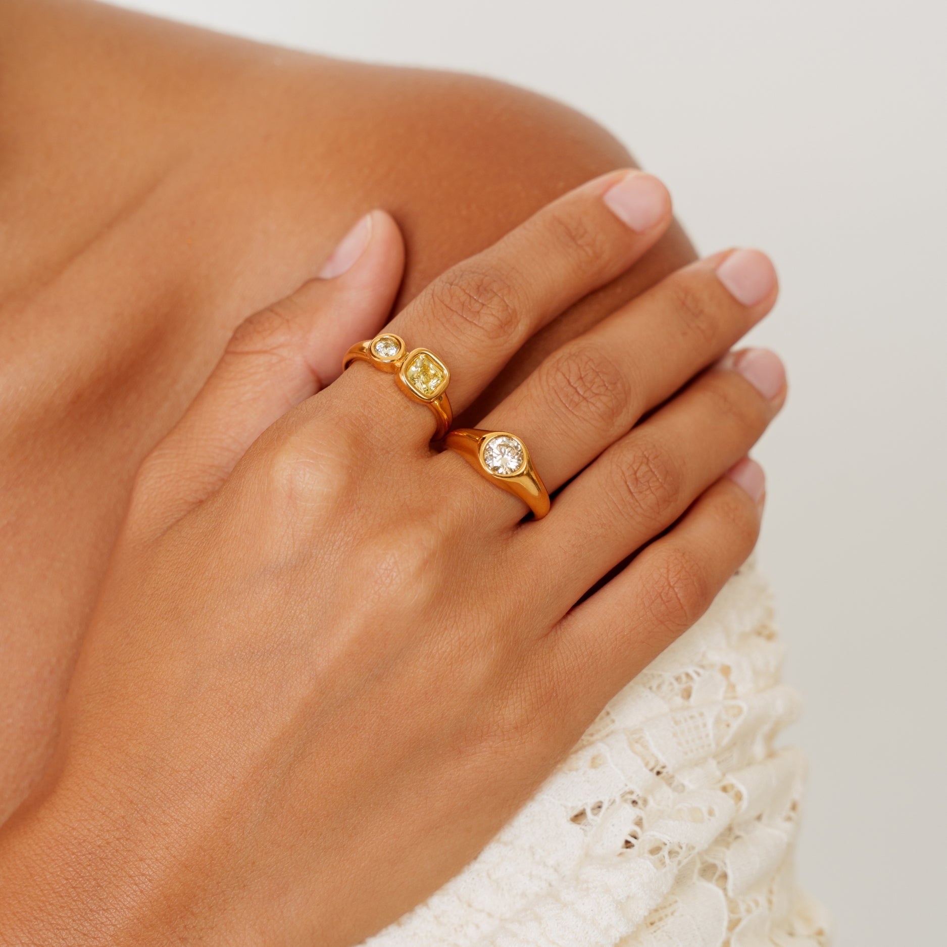 Golden Zesty Ring