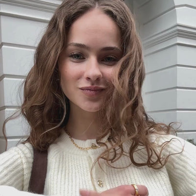 Golden Chunky Earrings