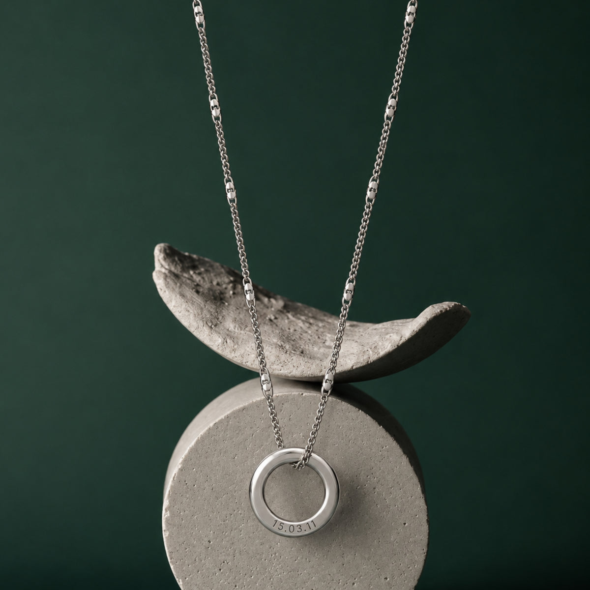 Silver Customized Necklace