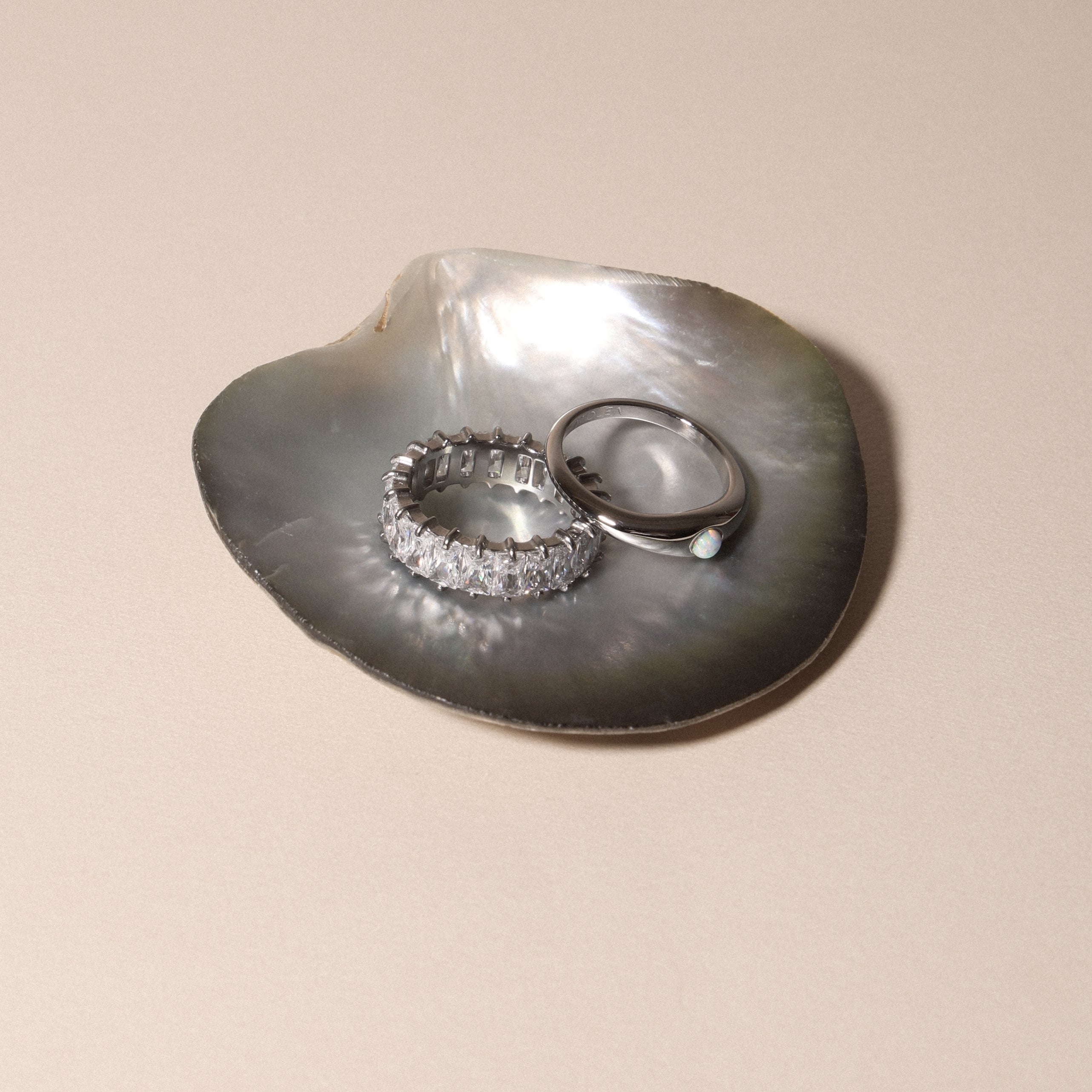 Silver Opal Ring